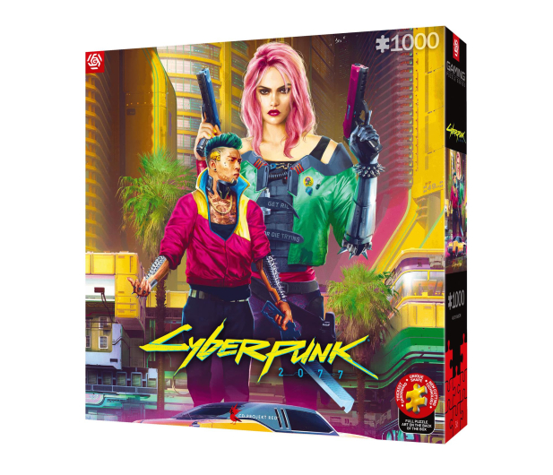 Good Loot Gaming Puzzle: Cyberpunk 2077 Kitsch Style 1000 elementów - 1331121 - zdjęcie 3